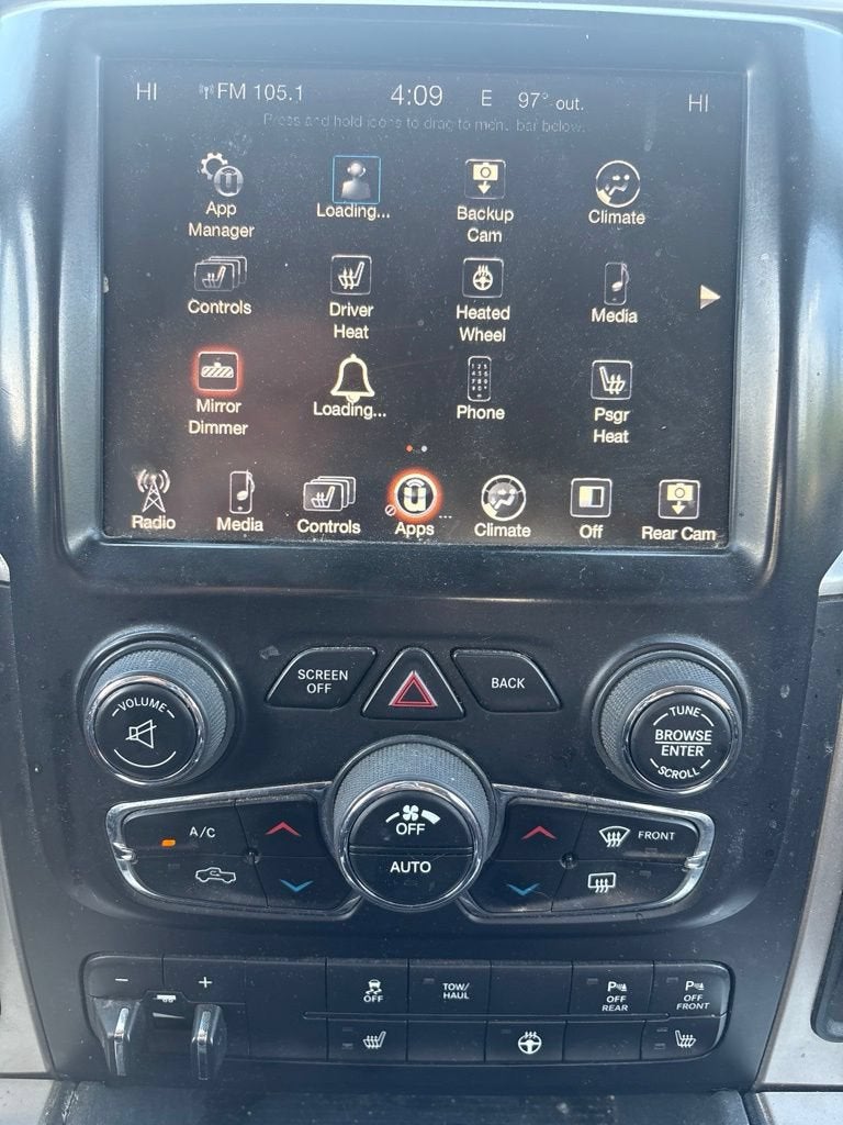 2017 RAM 1500 Big Horn Crew Cab 4x4 6'4" Box