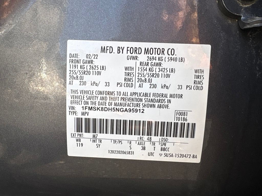 2022 Ford Explorer XLT