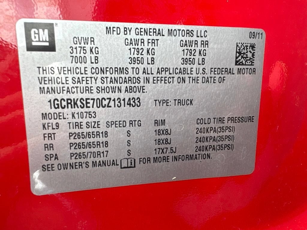 2012 Chevrolet Silverado 1500 LT