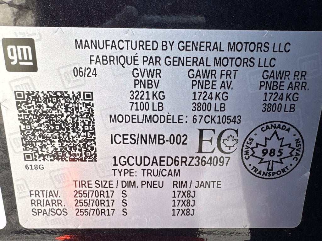 2024 Chevrolet Silverado 1500 WT