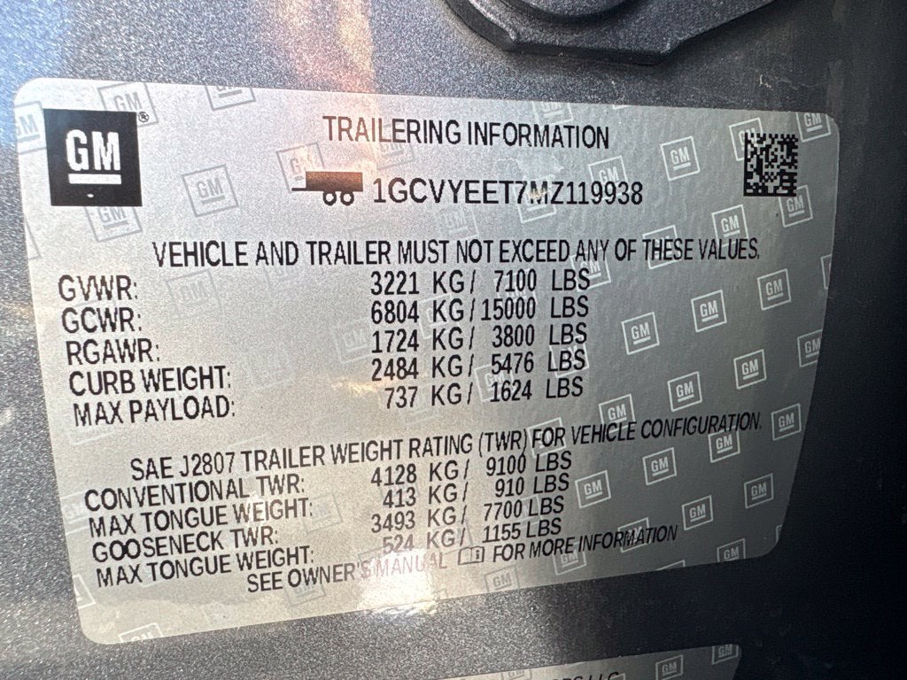 2021 Chevrolet Silverado 1500 RST