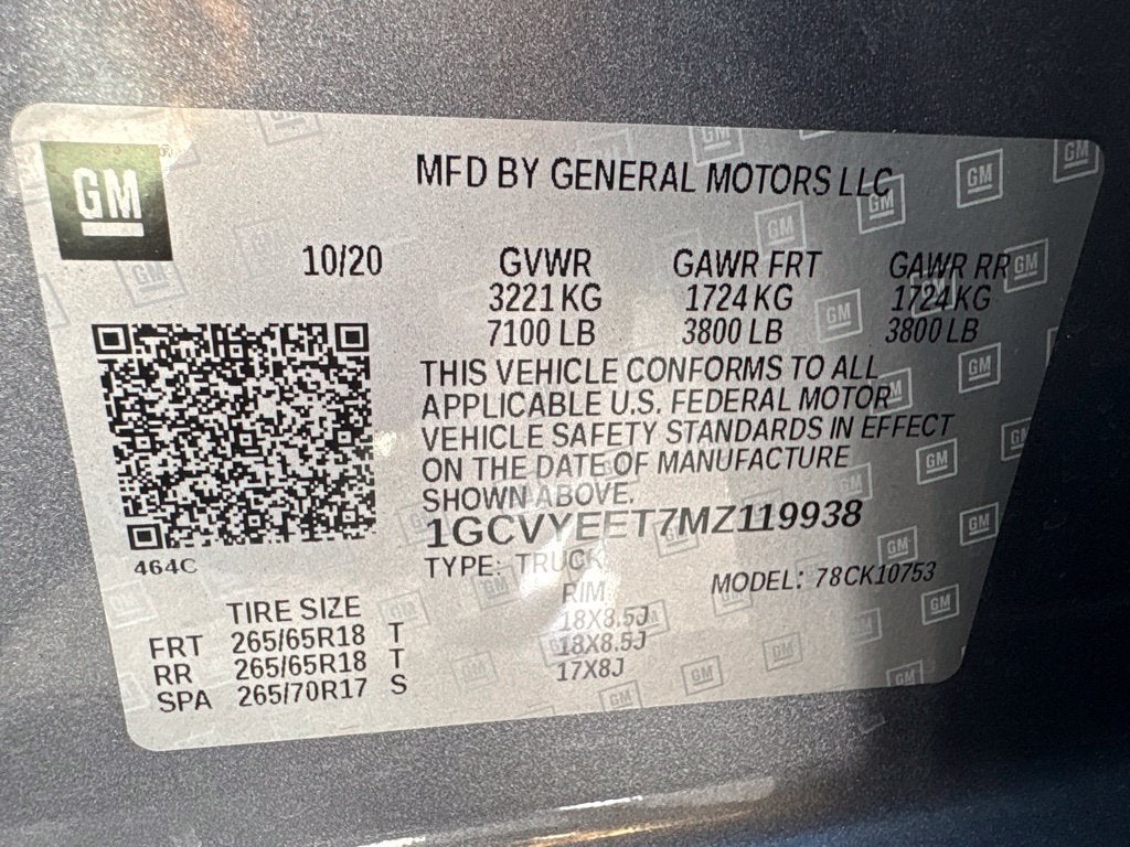 2021 Chevrolet Silverado 1500 RST