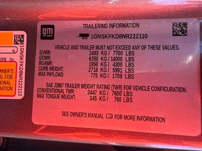 2022 Chevrolet Suburban Premier