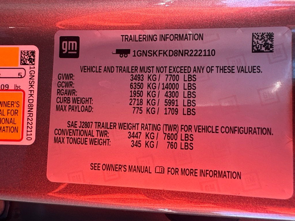 2022 Chevrolet Suburban Premier