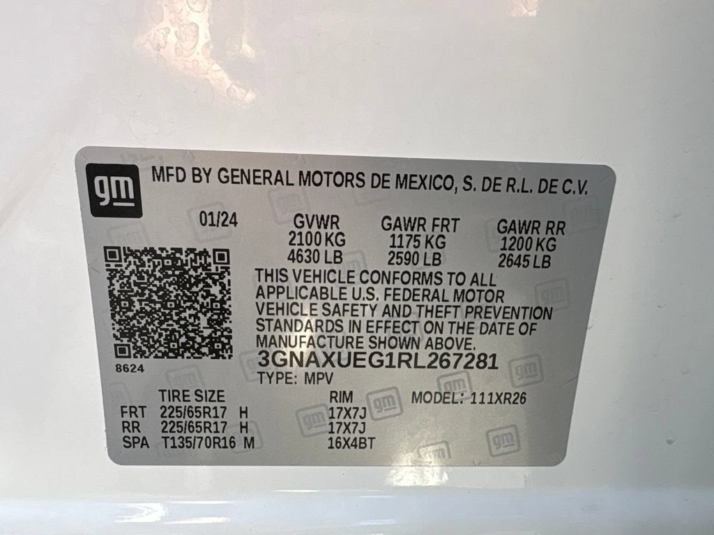 2024 Chevrolet Equinox LT