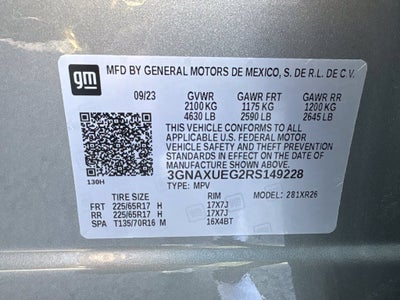 2024 Chevrolet Equinox LT
