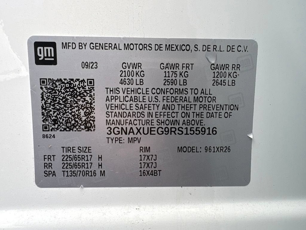 2024 Chevrolet Equinox LT