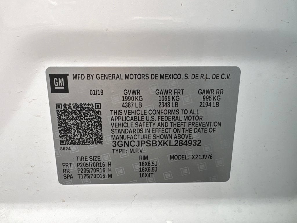 2019 Chevrolet Trax LT